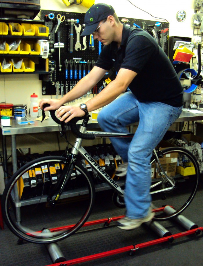 Bike Rollers for Service Departments