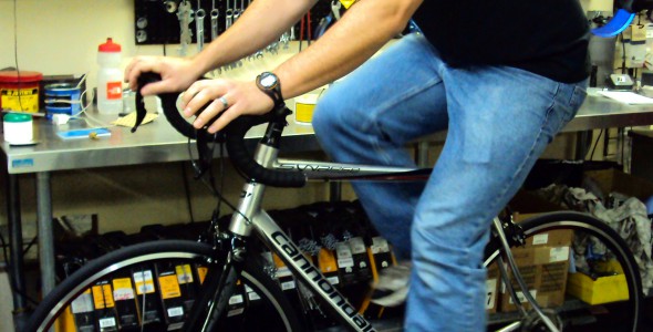 Bike Rollers for Service Departments